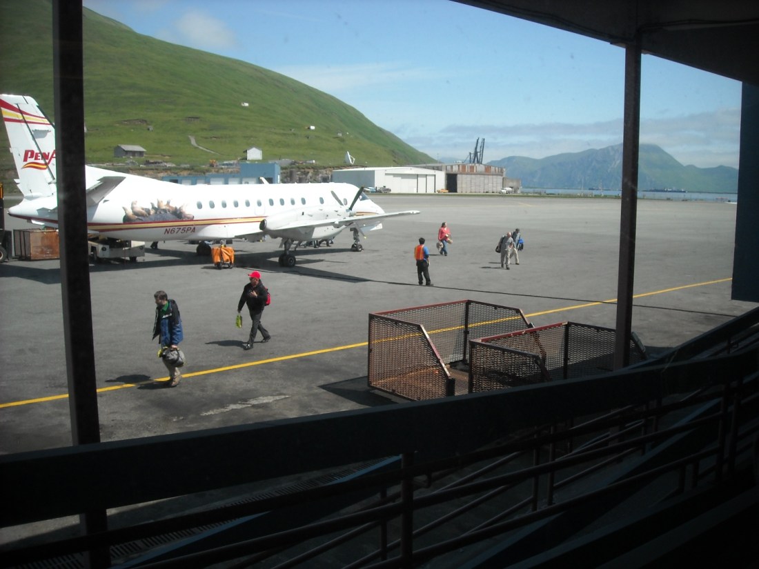 Diane arrives on a gorgeous day.